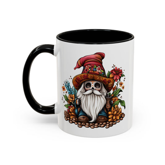 Dia De Los Muertos, Gnome Coffee Mug - Perfect for Coffee Lovers | Tiny Hat Coffee Design | Ideal Gift for Holidays & Occasions