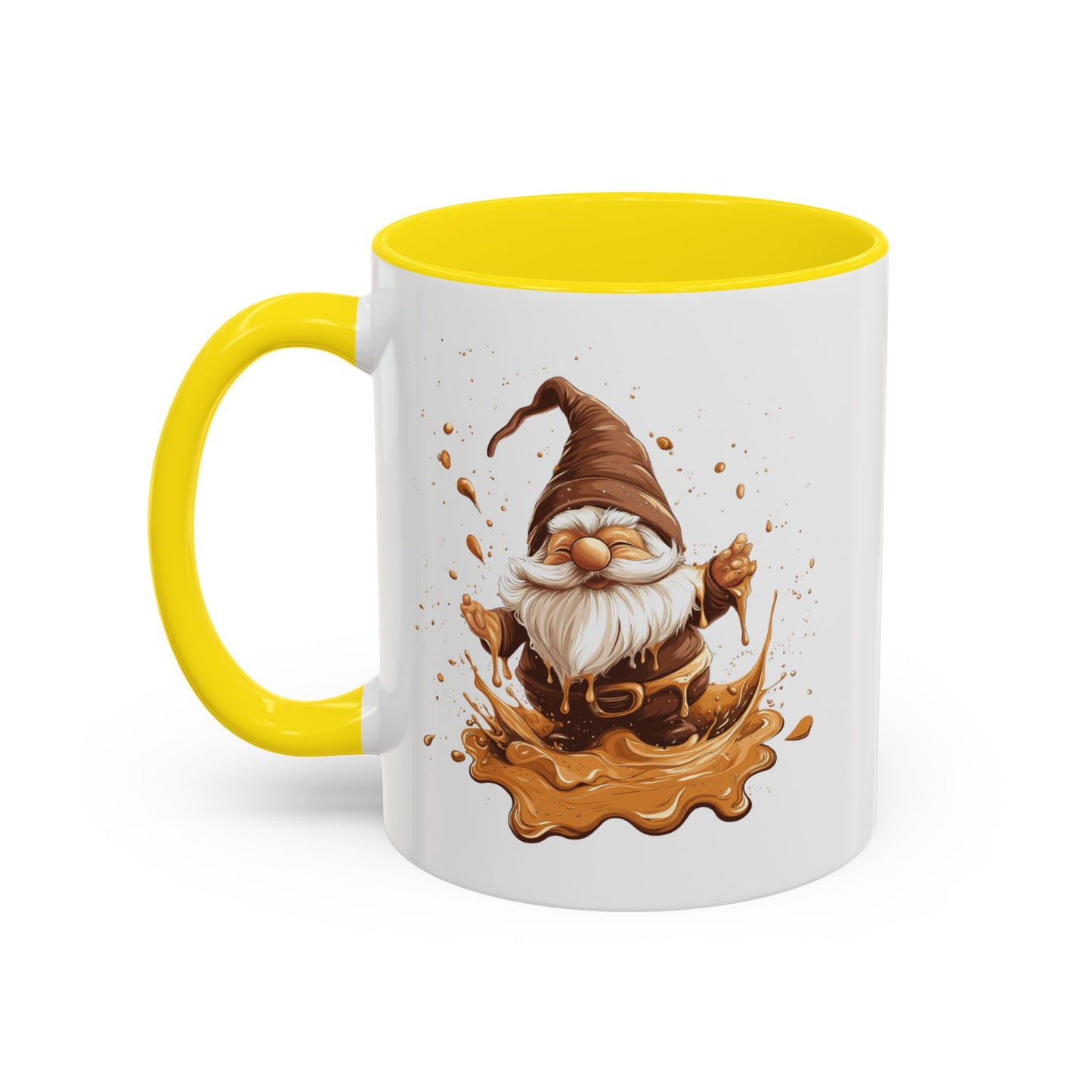 Accent Gnome Coffee Mug - Perfect for Coffee Lovers | Tiny Hat Coffee Design | Ideal Gift for Holidays & Occasions