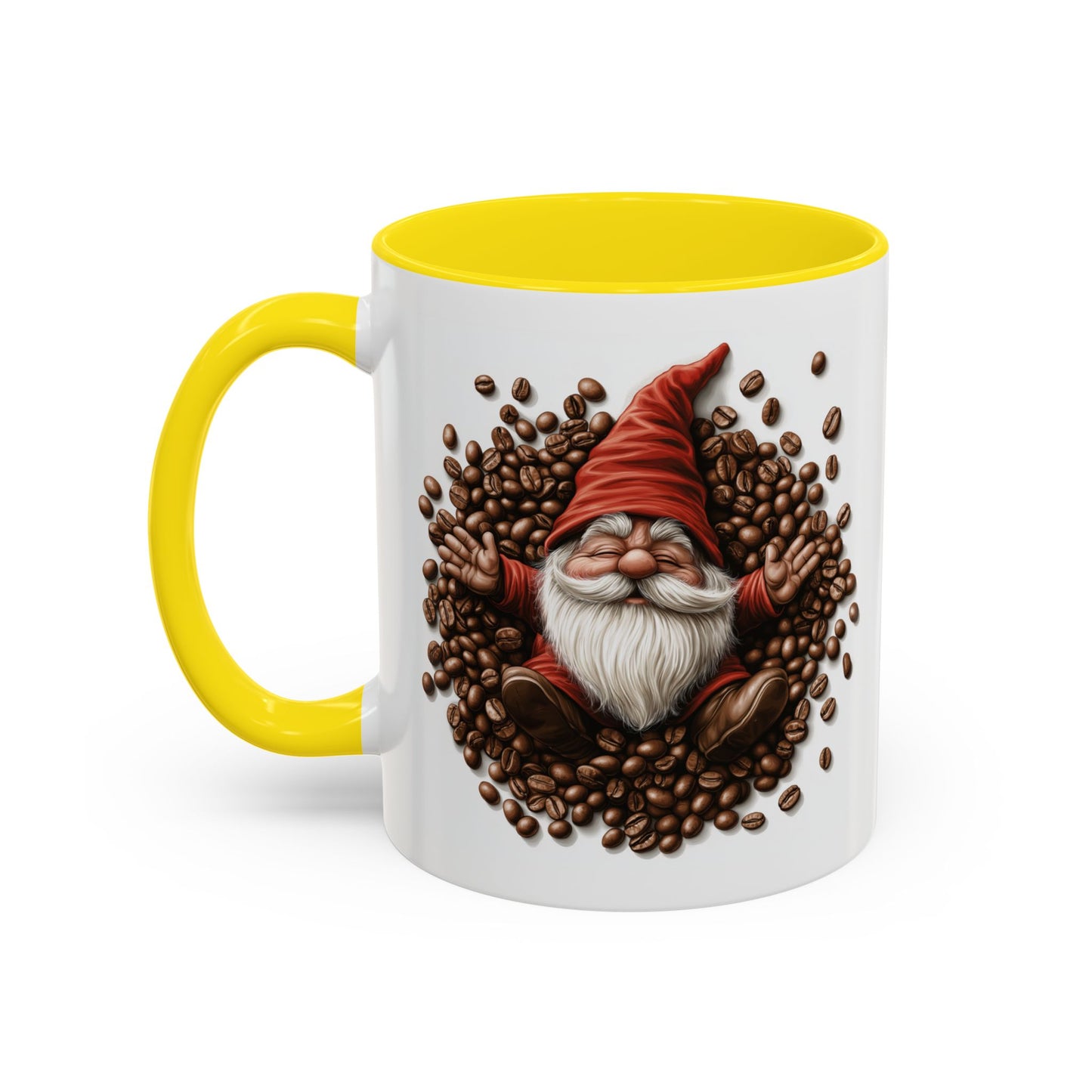 Cozy Accent Gnome Coffee Mug - Perfect for Coffee Lovers | Tiny Hat Coffee Design | Ideal Gift for Holidays & Occasions