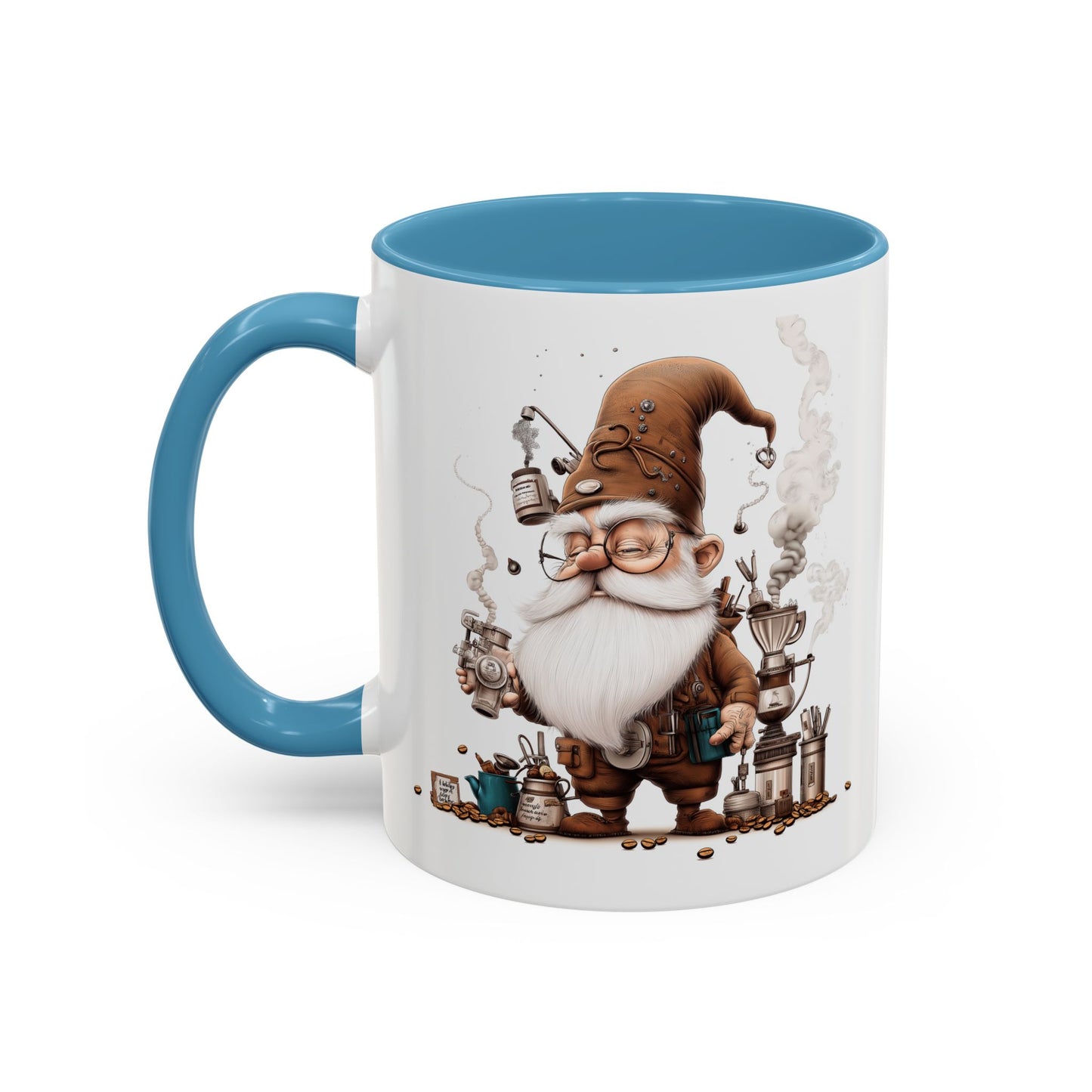 Tiny Hat Coffee Tinkerer Gnome Mug - Fun & Stylish Coffee Cup for Coffee Lovers