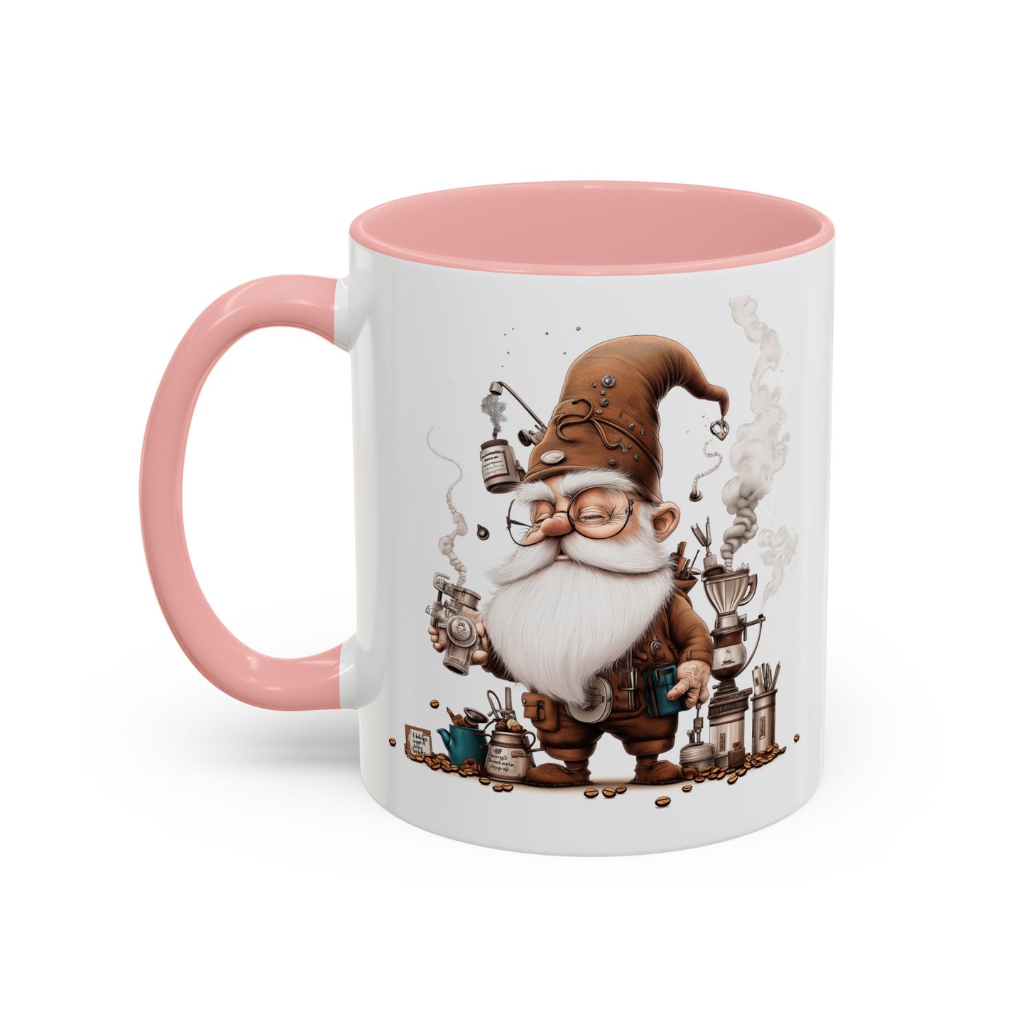 Tiny Hat Coffee Tinkerer Gnome Mug - Fun & Stylish Coffee Cup for Coffee Lovers