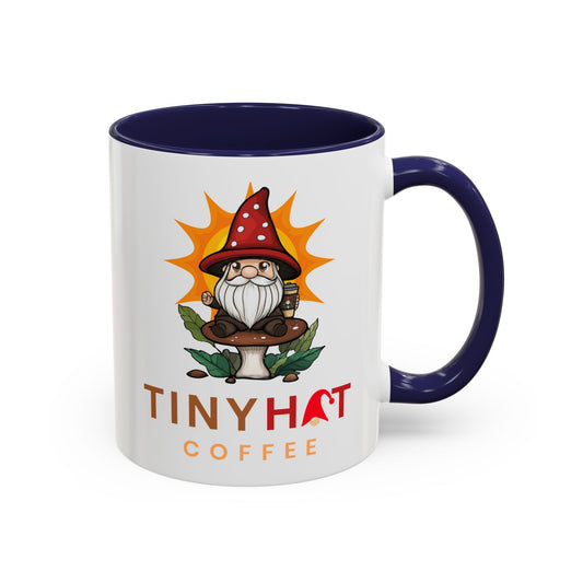 Tiny Hat Coffee Accent Gnome Mug - Perfect for Coffee Lovers | Tiny Hat Coffee Design | Ideal Gift for Holidays & Occasions