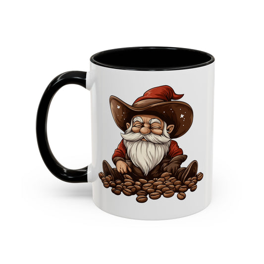 Cozy Accent Gnome Coffee Mug - Perfect for Coffee Lovers | Tiny Hat Coffee Design | Ideal Gift for Holidays & Occasions