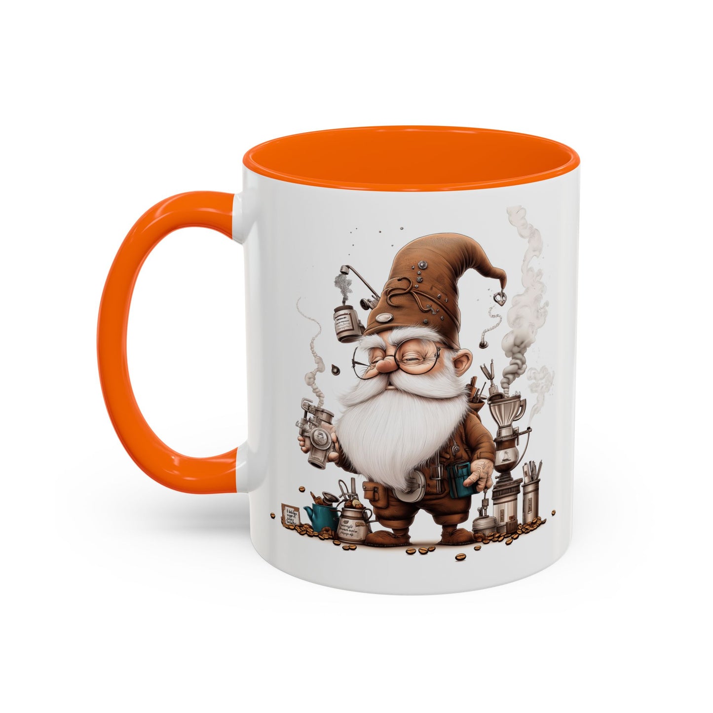 Tiny Hat Coffee Tinkerer Gnome Mug - Fun & Stylish Coffee Cup for Coffee Lovers