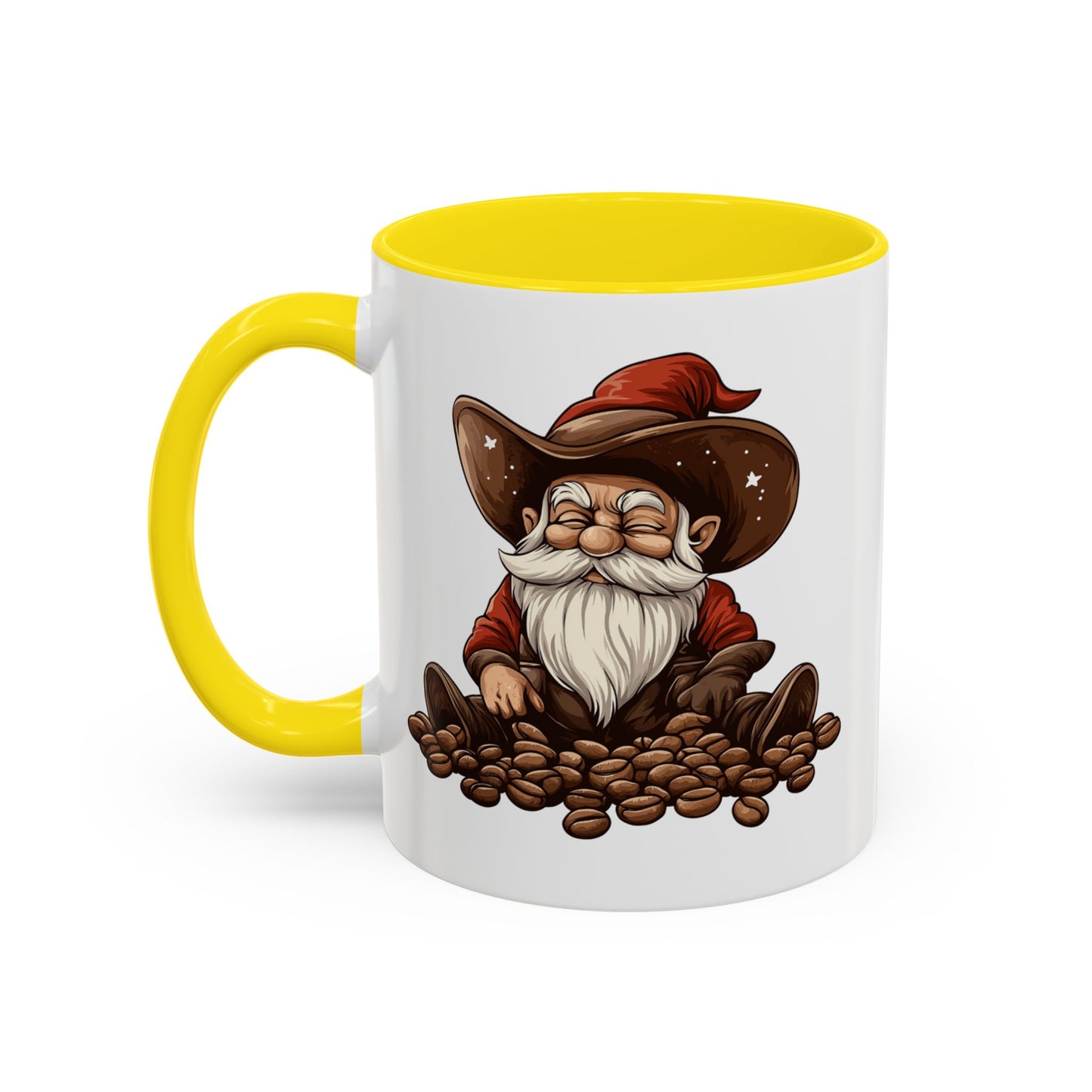 Cozy Accent Gnome Coffee Mug - Perfect for Coffee Lovers | Tiny Hat Coffee Design | Ideal Gift for Holidays & Occasions