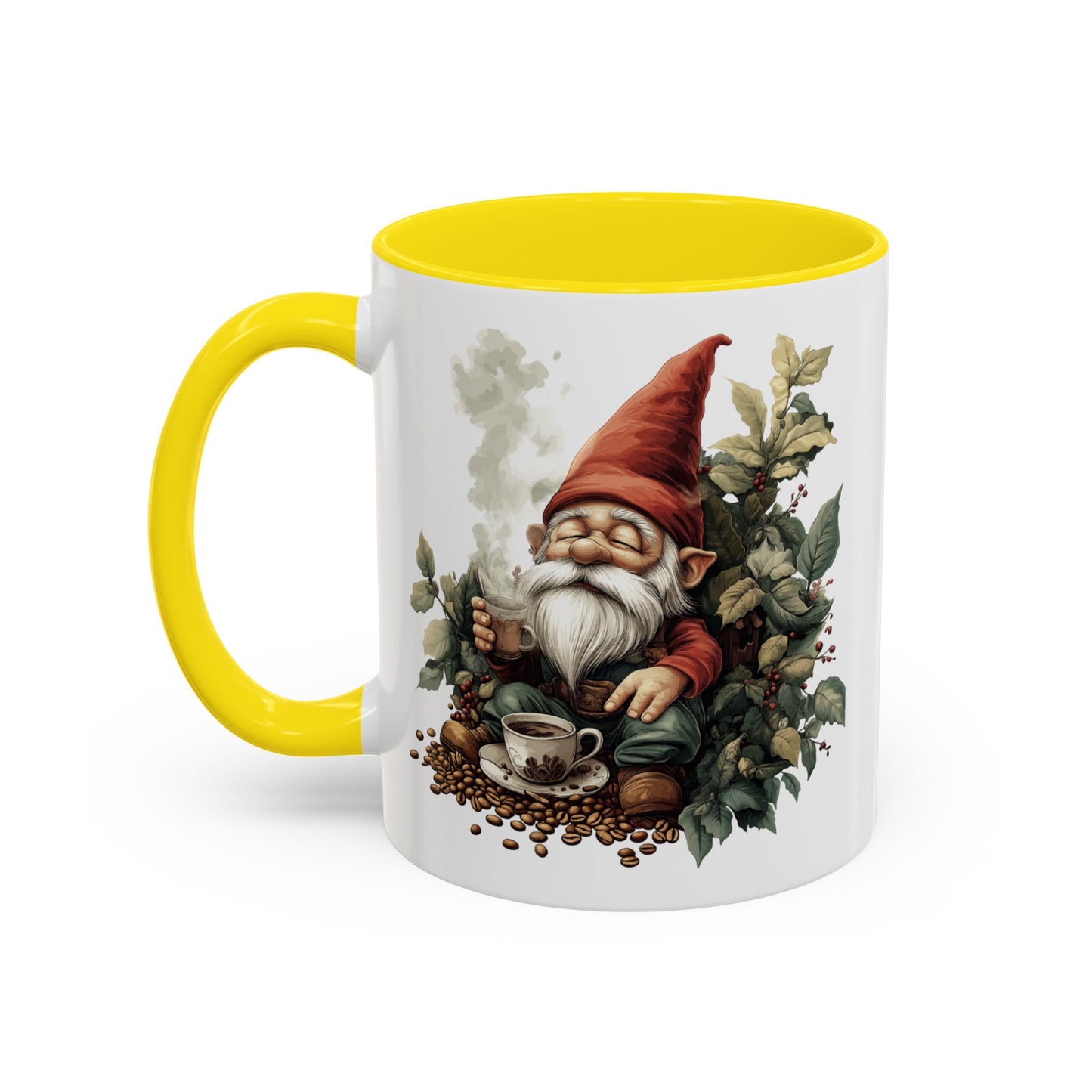 Cozy Accent Gnome Coffee Mug - Perfect for Coffee Lovers | Tiny Hat Coffee Design | Ideal Gift for Holidays & Occasions
