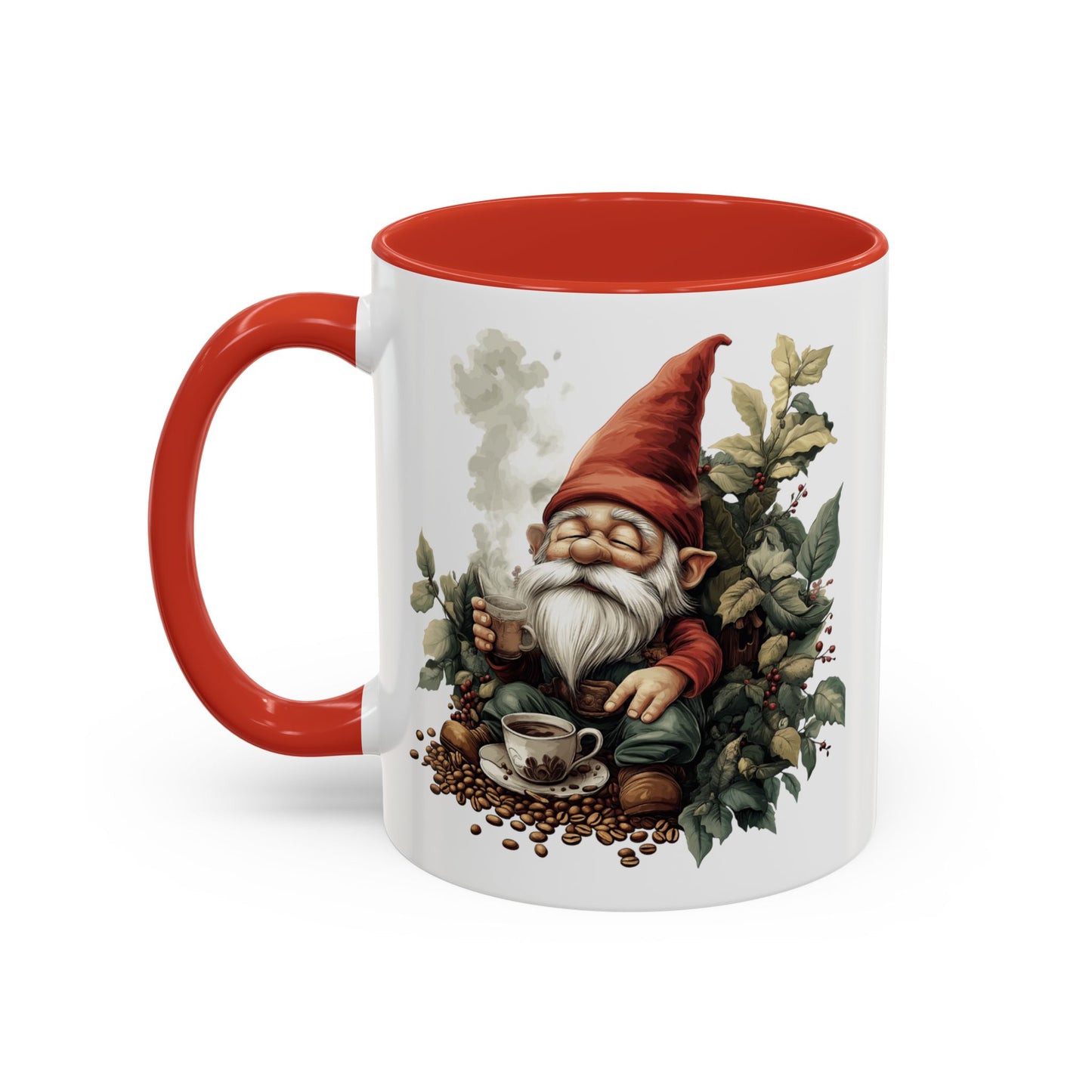 Cozy Accent Gnome Coffee Mug - Perfect for Coffee Lovers | Tiny Hat Coffee Design | Ideal Gift for Holidays & Occasions