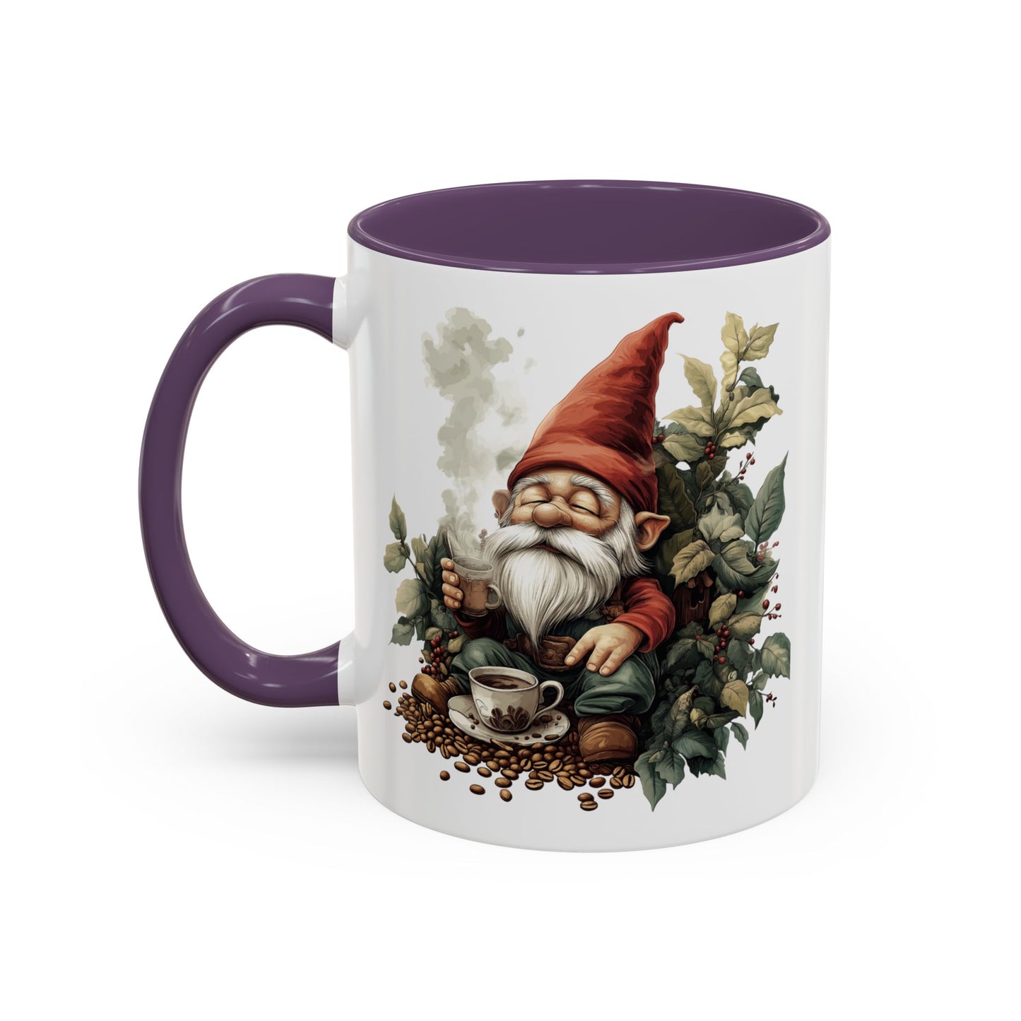 Cozy Accent Gnome Coffee Mug - Perfect for Coffee Lovers | Tiny Hat Coffee Design | Ideal Gift for Holidays & Occasions