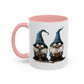 Coffee Mug - Tiny Hat Caffeinated Gnomes Design